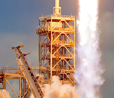 "SpaceX Falcon Heavy Launch" on Framed Prints, Canvas, Framed Canvas, Acrylic or Print-only